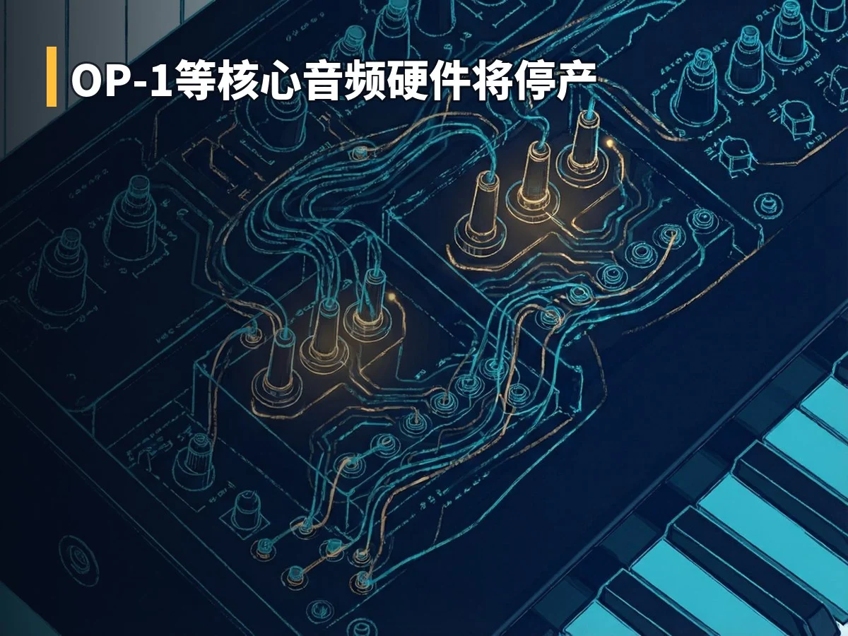 OP-1等核心音频硬件将停产