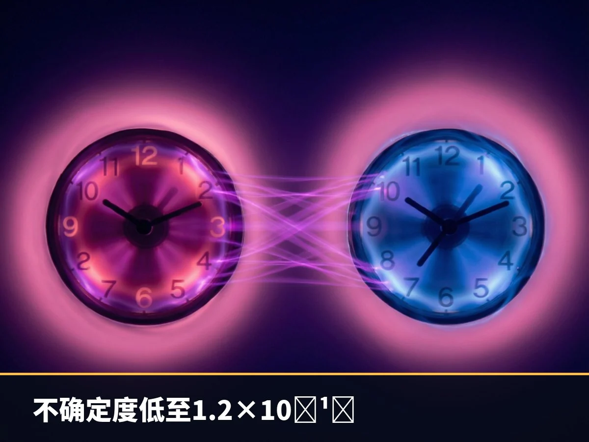 不确定度低至1.2×10⁻¹⁹