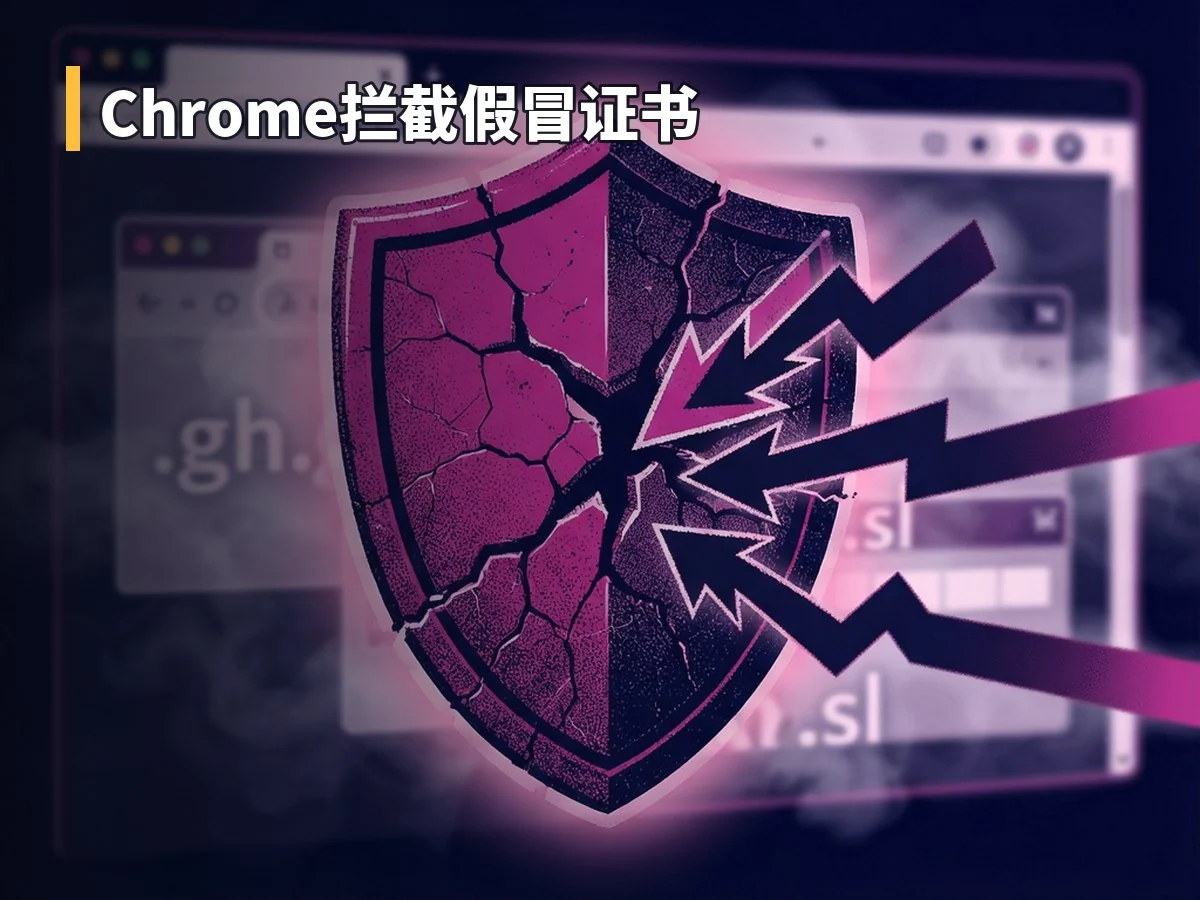 Chrome拦截假冒证书