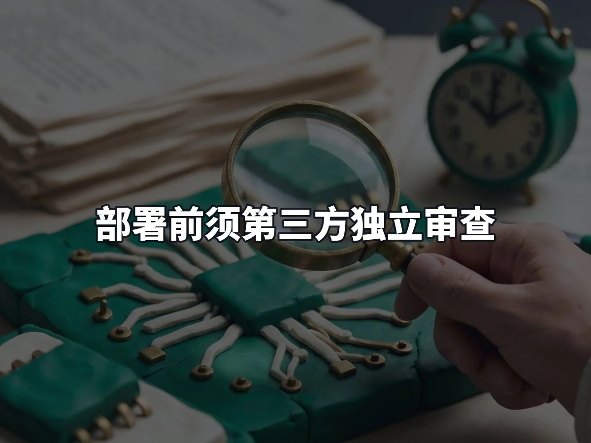 部署前须第三方独立审查