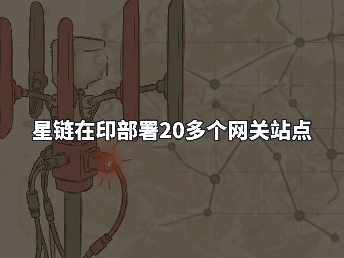 星链在印部署20多个网关站点