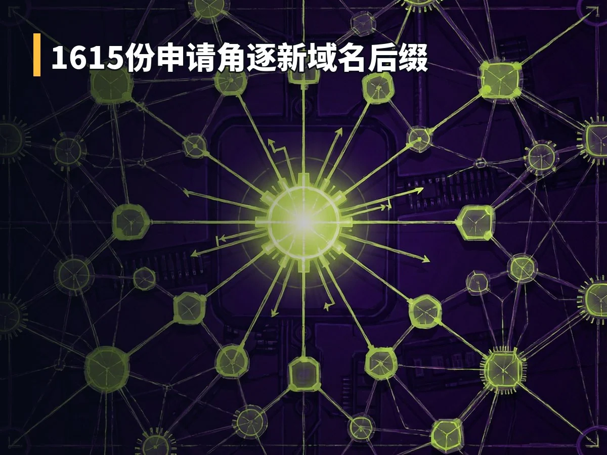 1615份申请角逐新域名后缀