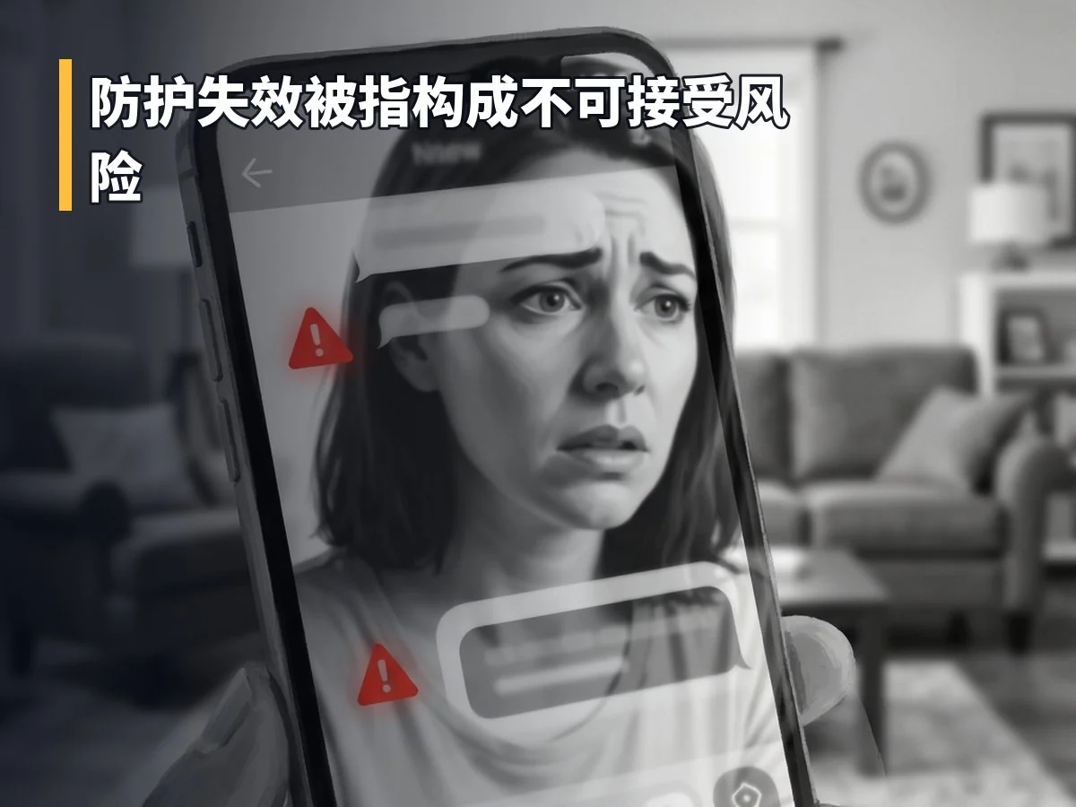 防护失效被指构成不可接受风险