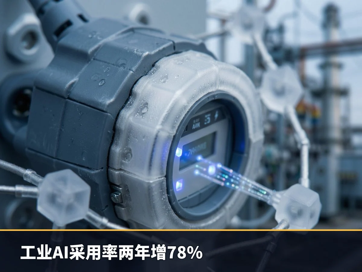 工业AI采用率两年增78%