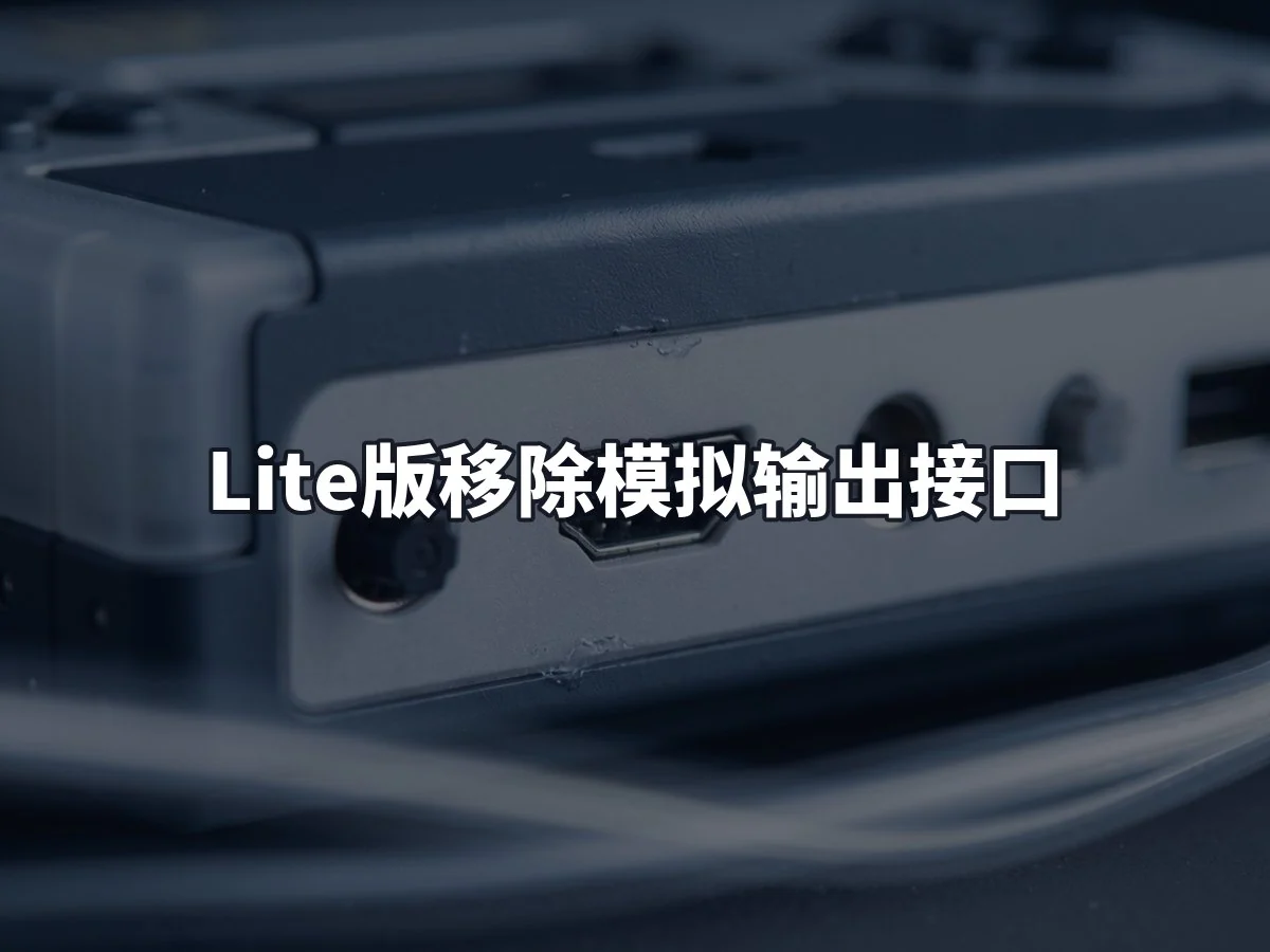 Lite版移除模拟输出接口