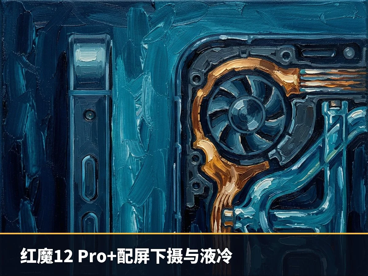 红魔12 Pro+配屏下摄与液冷