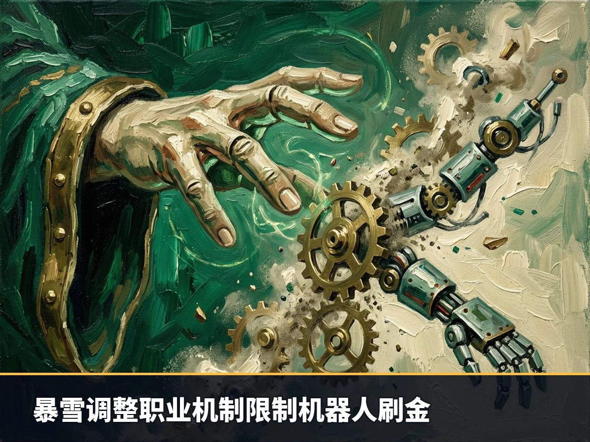 暴雪调整职业机制限制机器人刷金