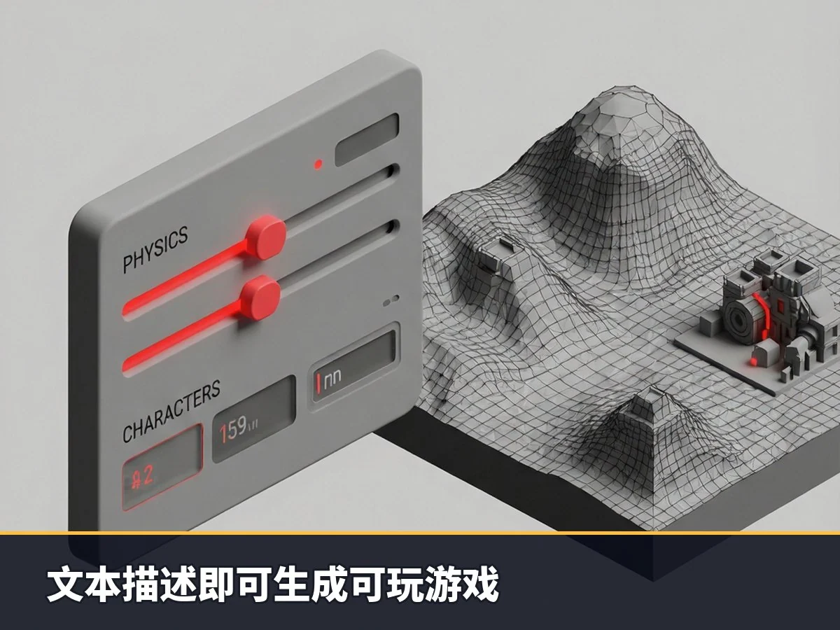 文本描述即可生成可玩游戏