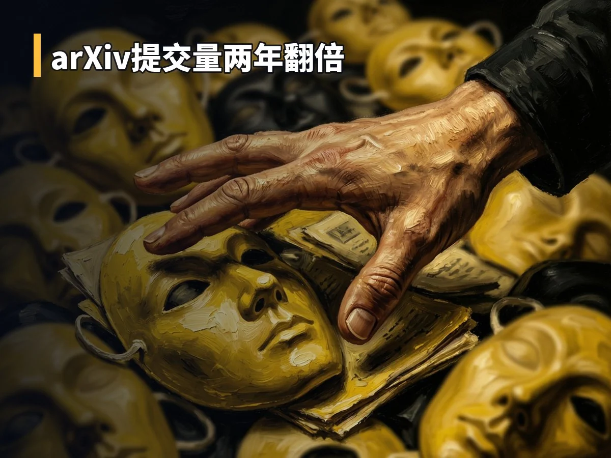 arXiv提交量两年翻倍