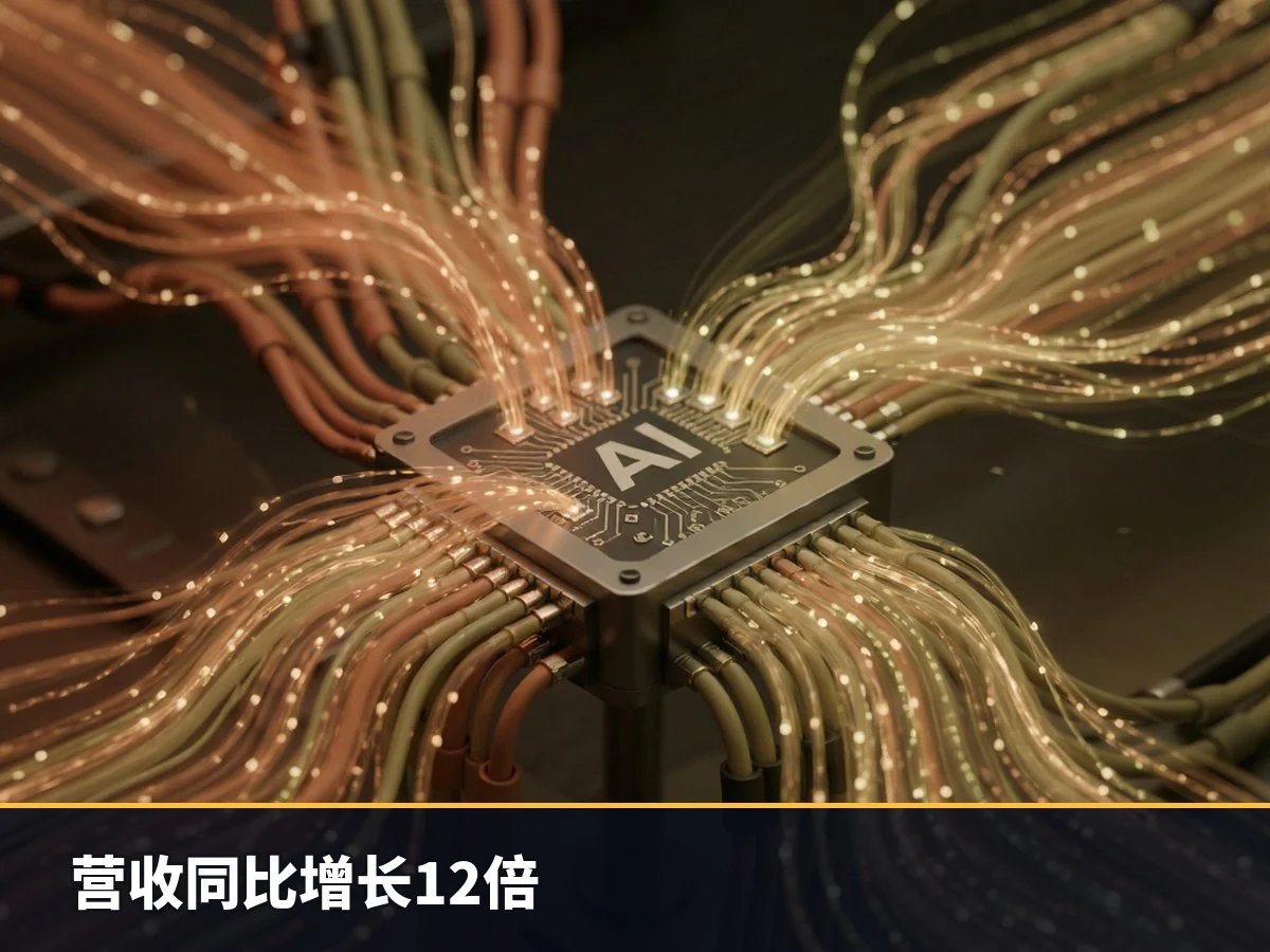 营收同比增长12倍