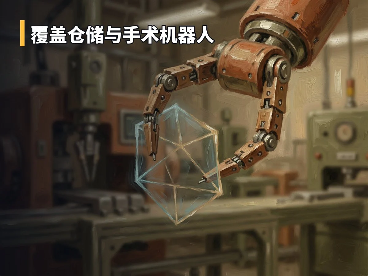 覆盖仓储与手术机器人