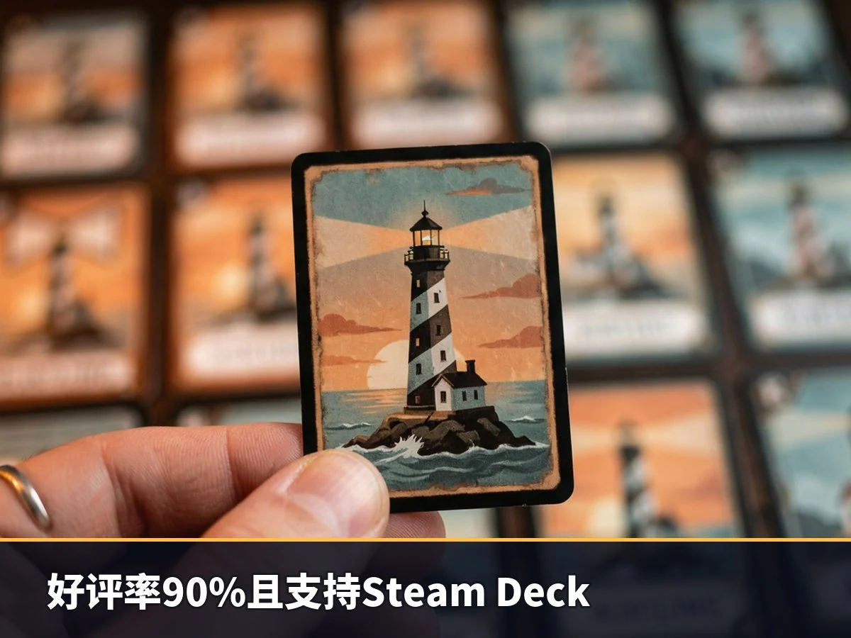 好评率90%且支持Steam Deck