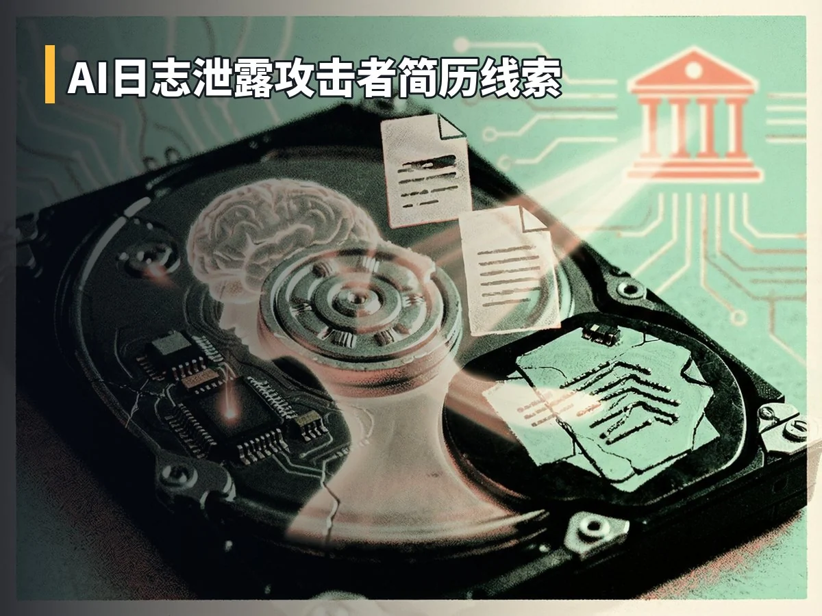 AI日志泄露攻击者简历线索