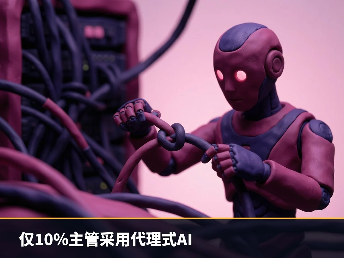 仅10%主管采用代理式AI