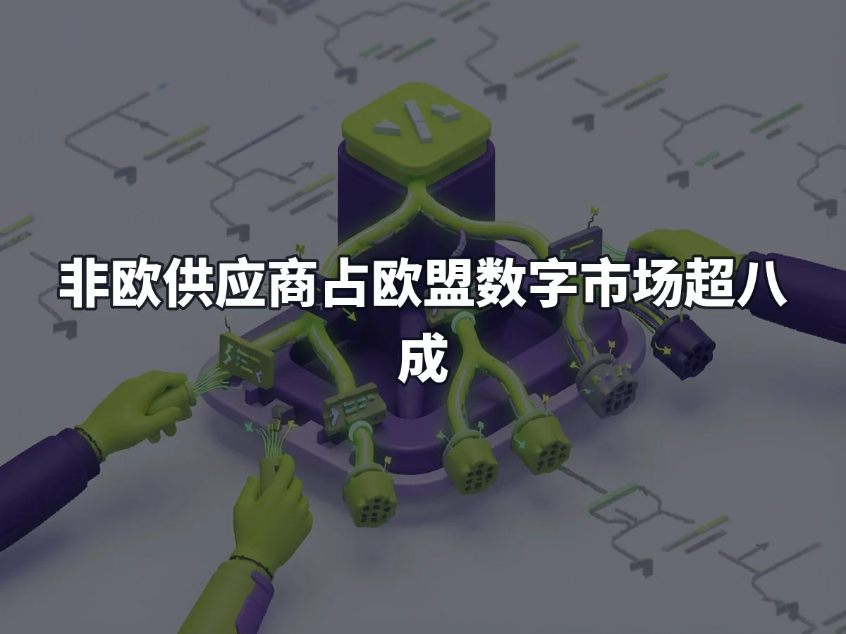 非欧供应商占欧盟数字市场超八成