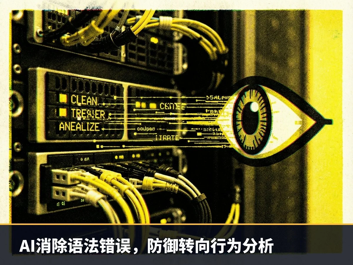 AI消除语法错误,防御转向行为分析