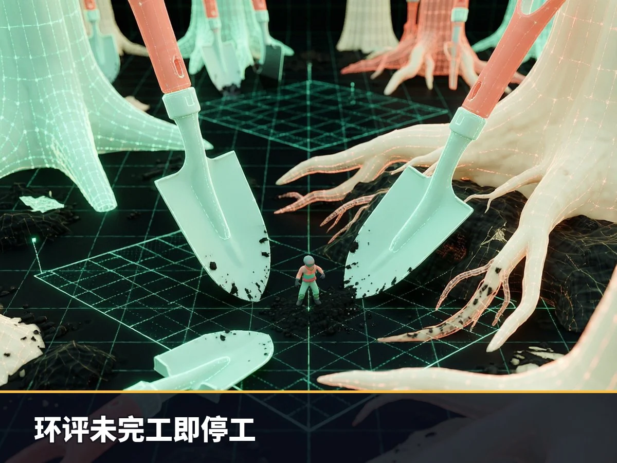 环评未完工即停工