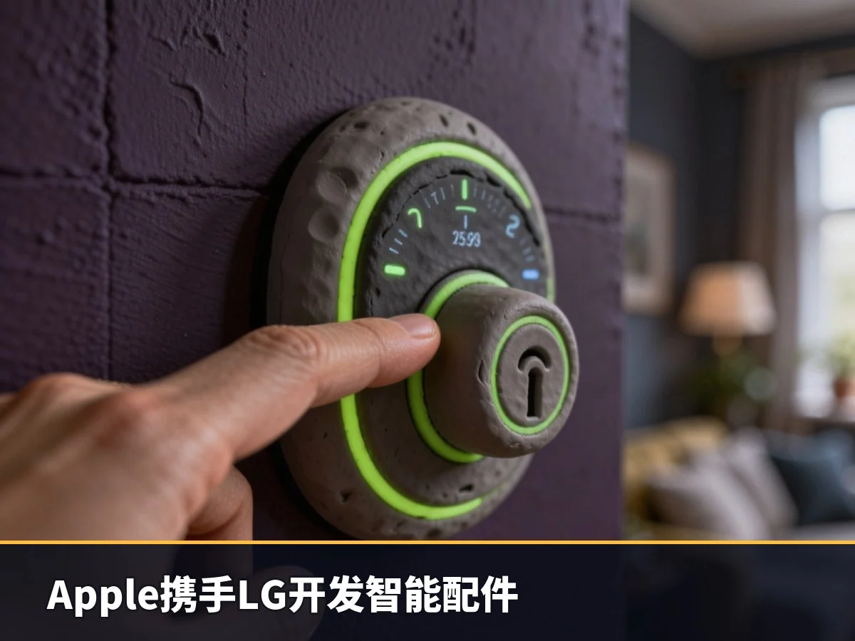 Apple携手LG开发智能配件