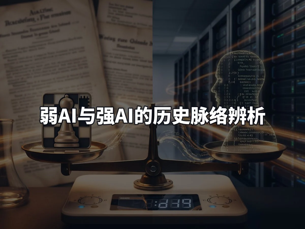 弱AI与强AI的历史脉络辨析