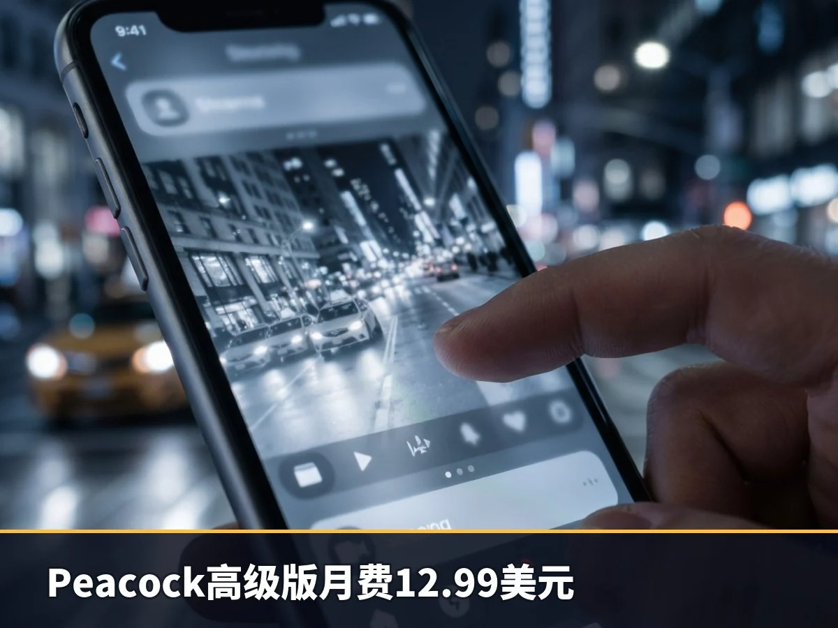 Peacock高级版月费12.99美元