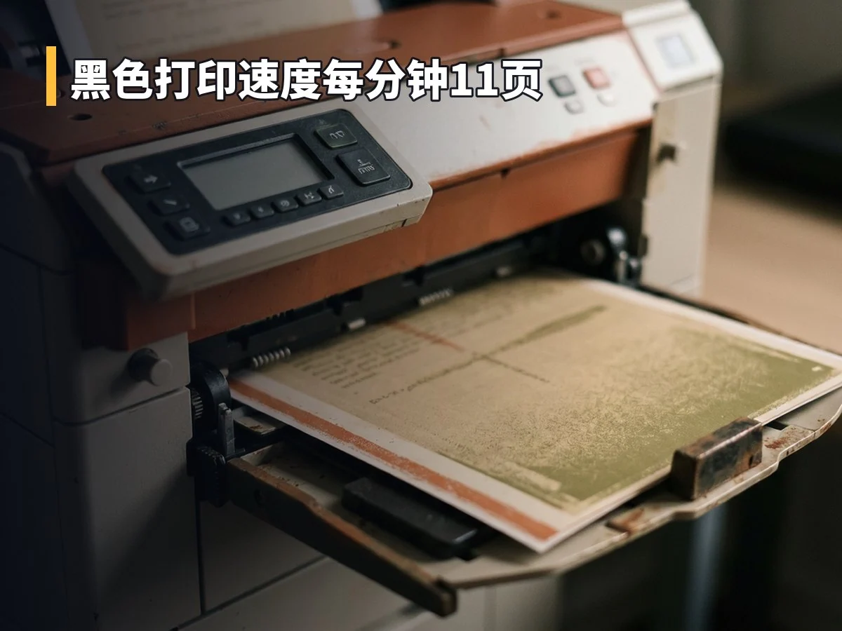 黑色打印速度每分钟11页