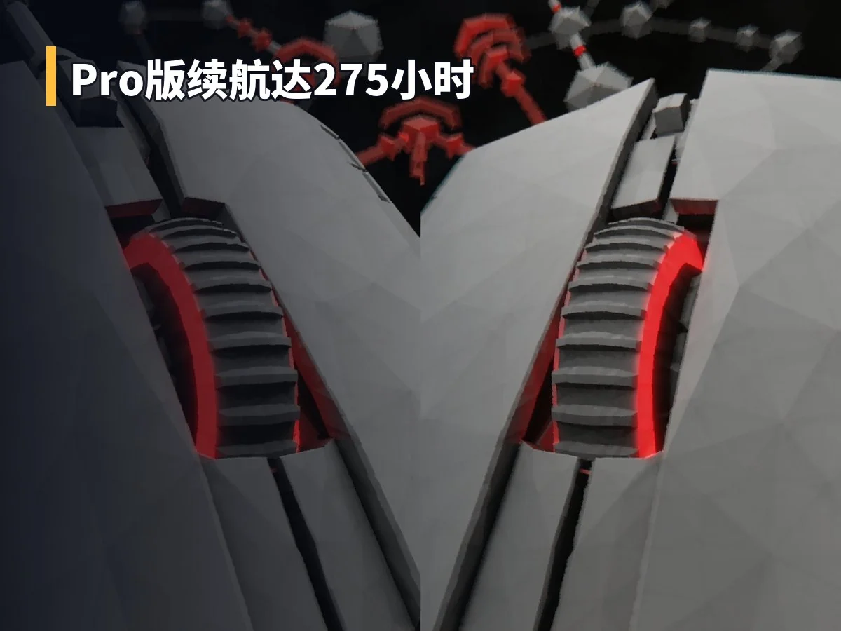 Pro版续航达275小时