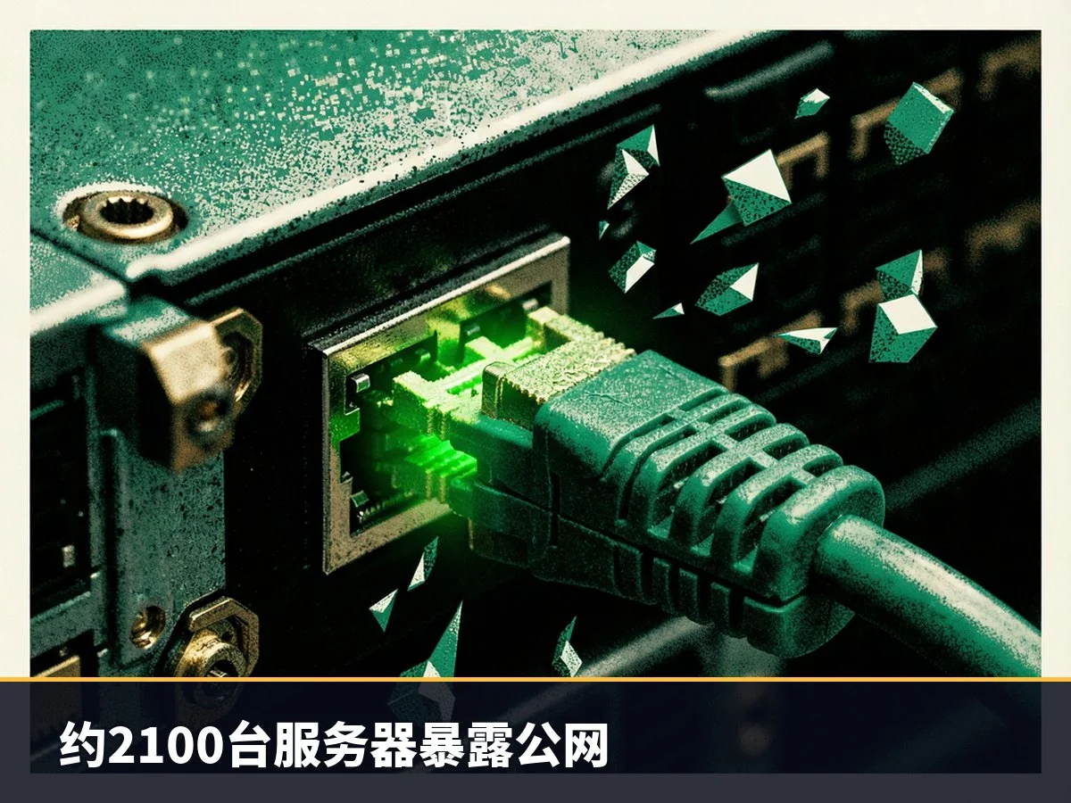 约2100台服务器暴露公网