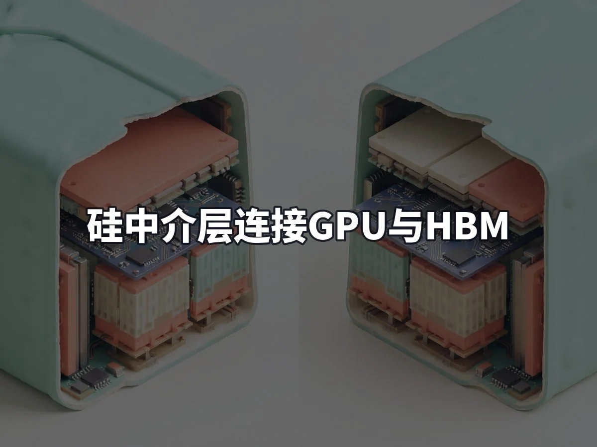 硅中介层连接GPU与HBM