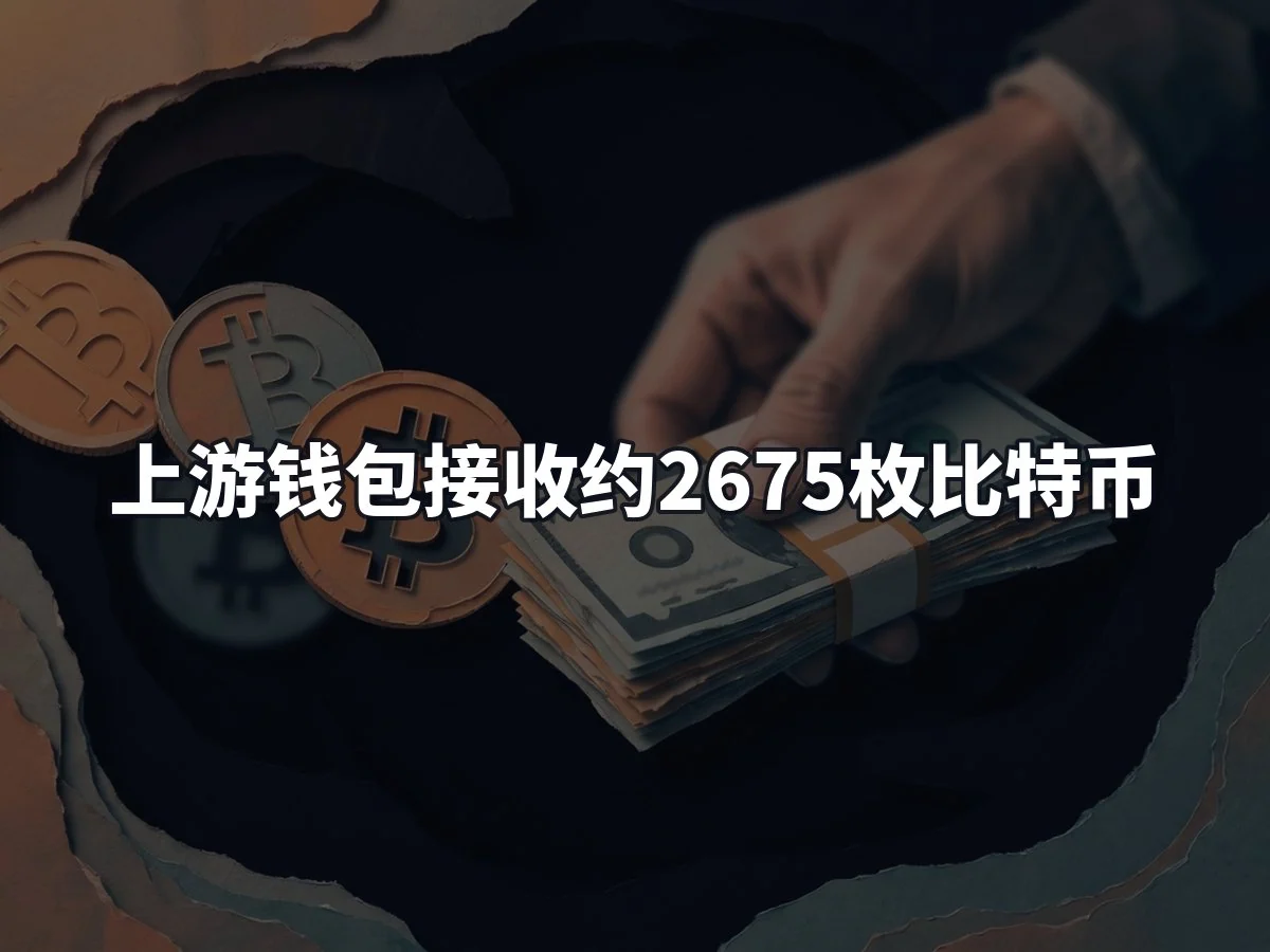 上游钱包接收约2675枚比特币
