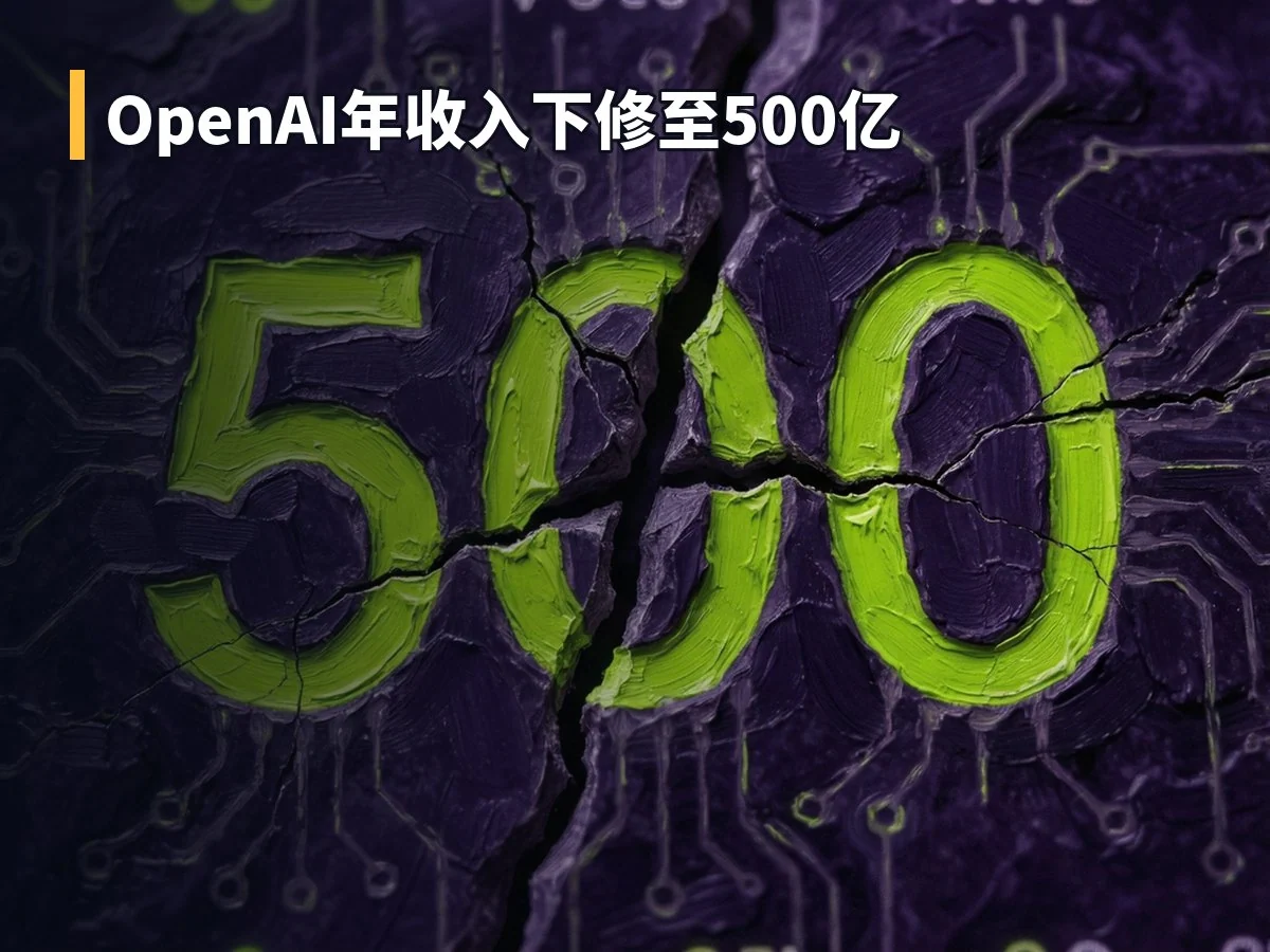 OpenAI年收入下修至500亿