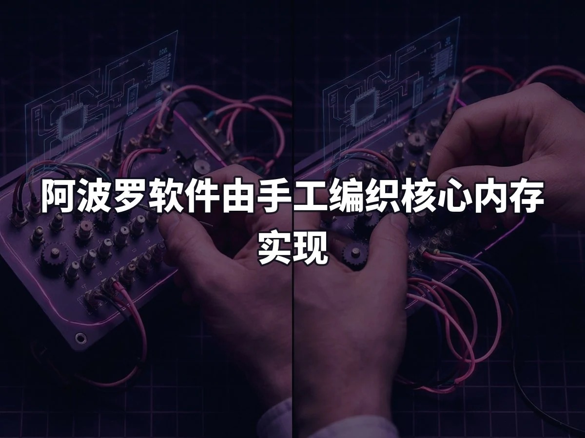 阿波罗软件由手工编织核心内存实现