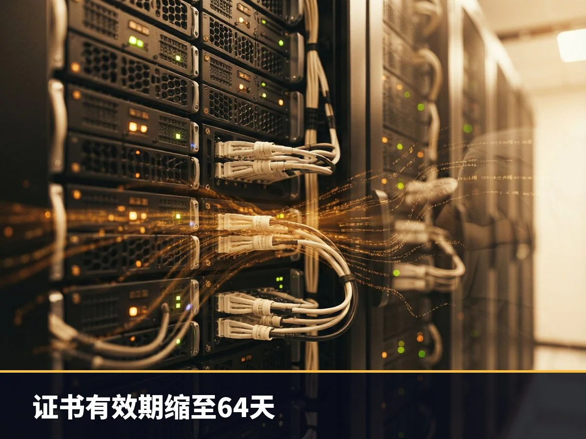 证书有效期缩至64天