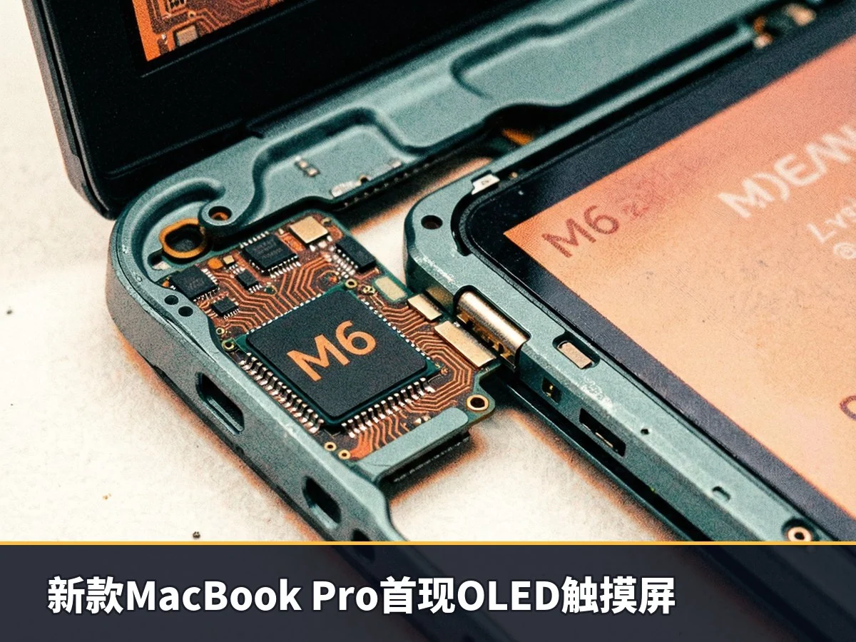 新款MacBook Pro首现OLED触摸屏