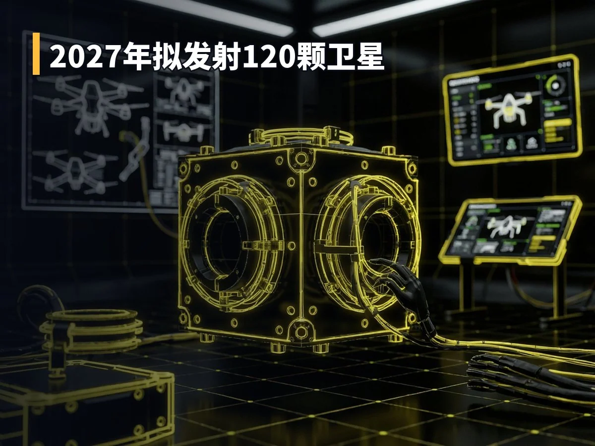 2027年拟发射120颗卫星
