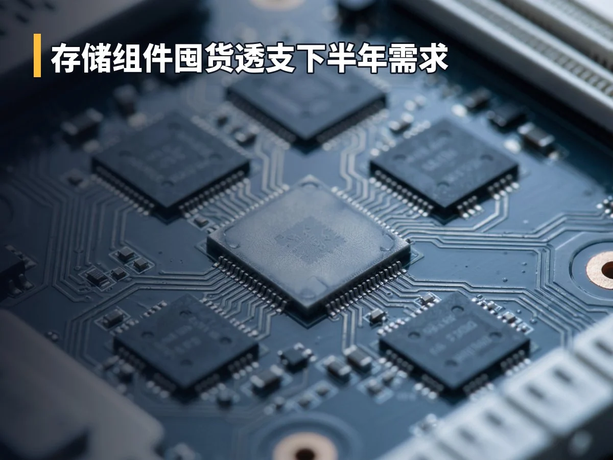 存储组件囤货透支下半年需求