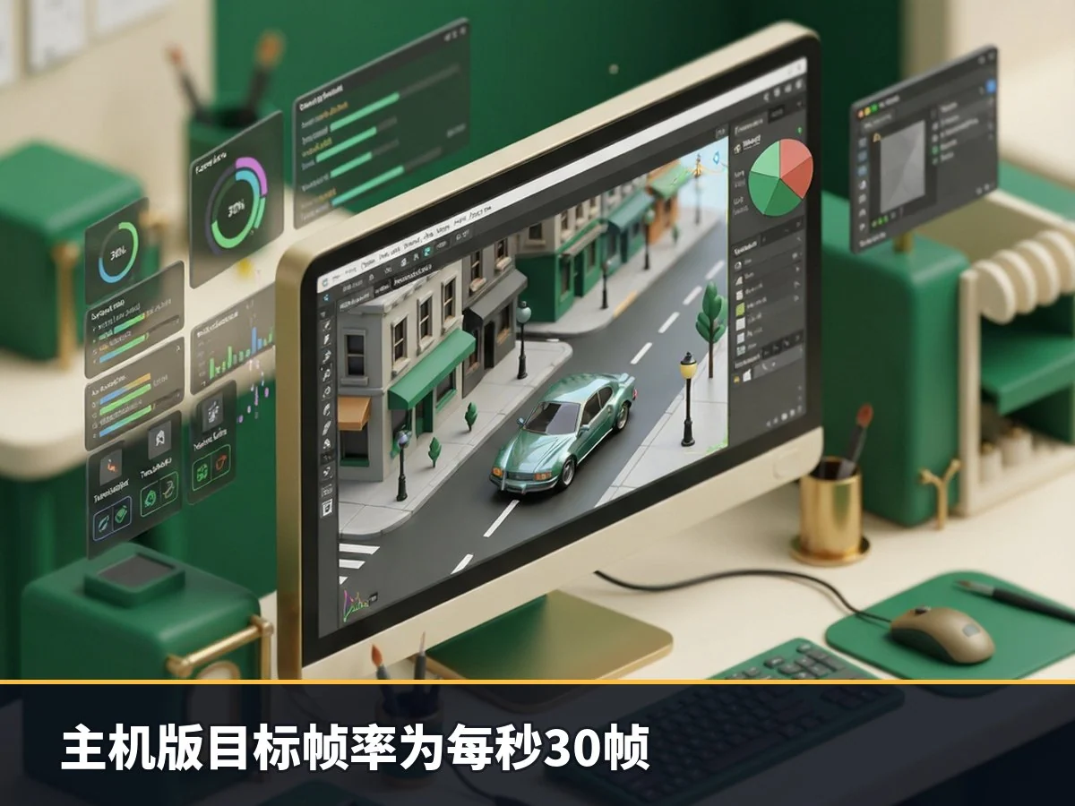 主机版目标帧率为每秒30帧