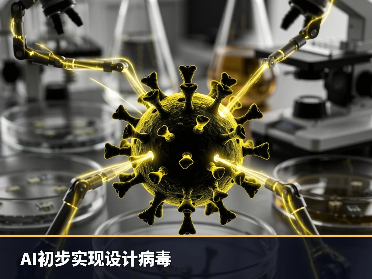 AI初步实现设计病毒