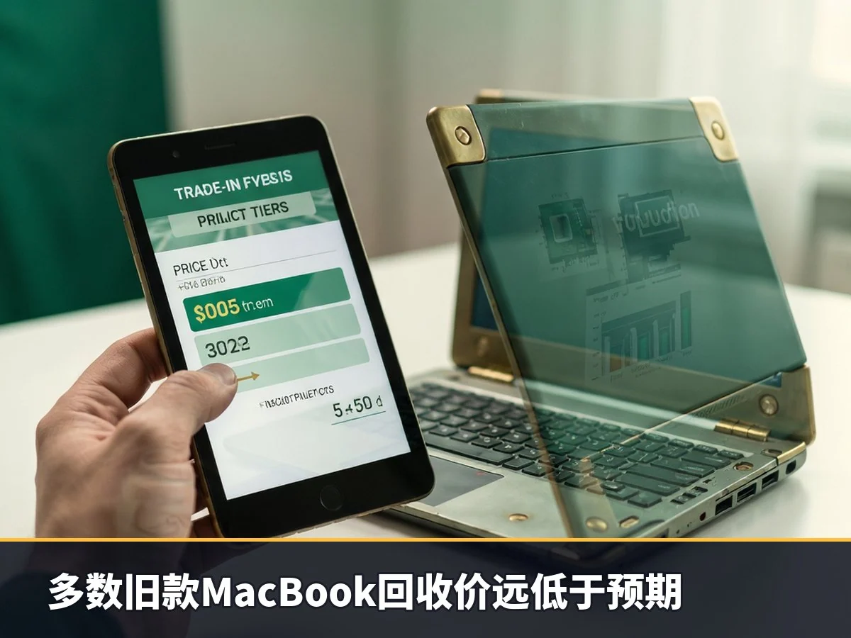 多数旧款MacBook回收价远低于预期