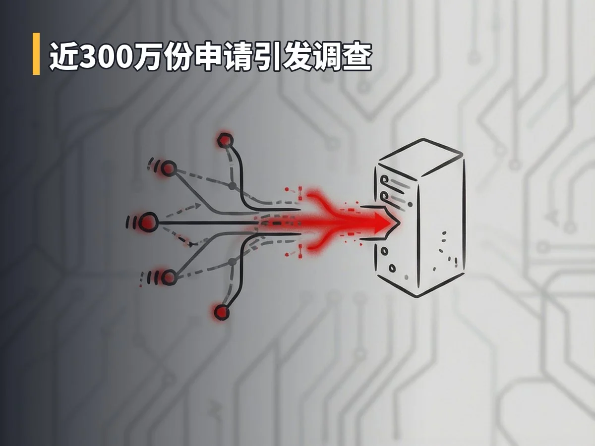 近300万份申请引发调查