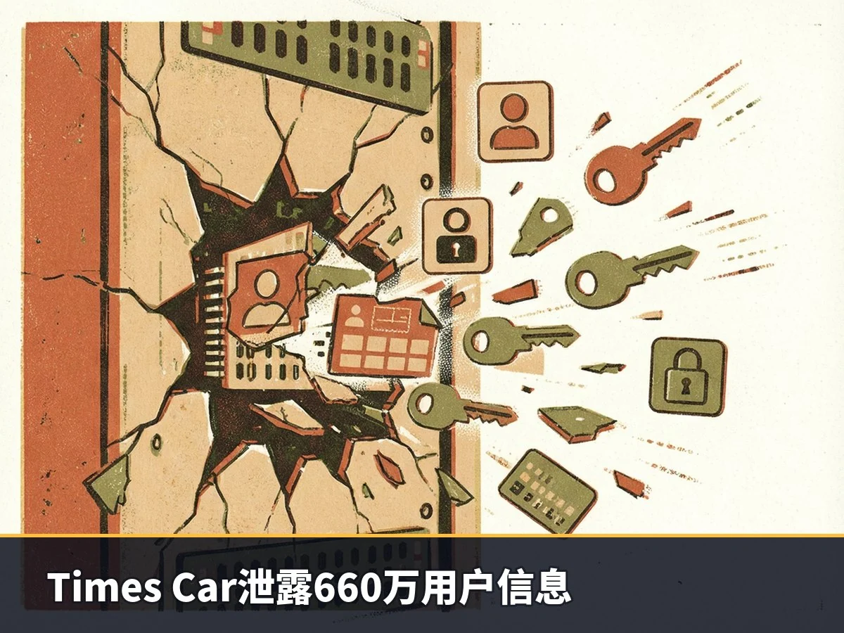 Times Car泄露660万用户信息