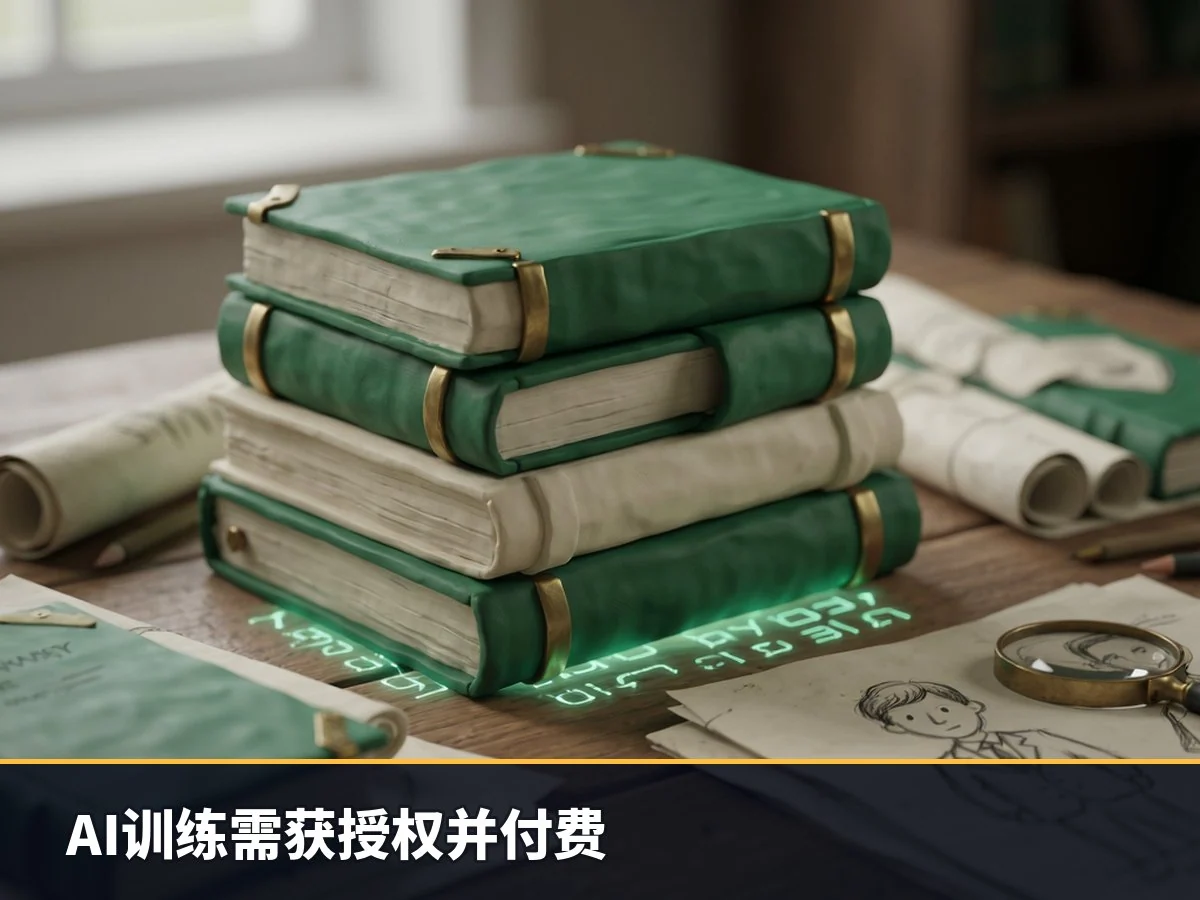 AI训练需获授权并付费