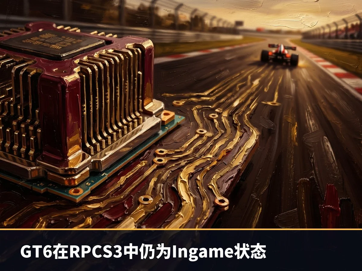 GT6在RPCS3中仍为Ingame状态