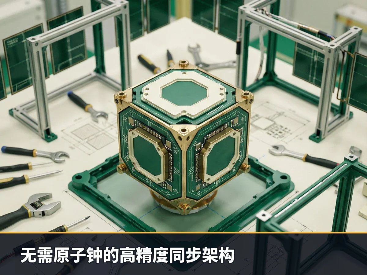 无需原子钟的高精度同步架构