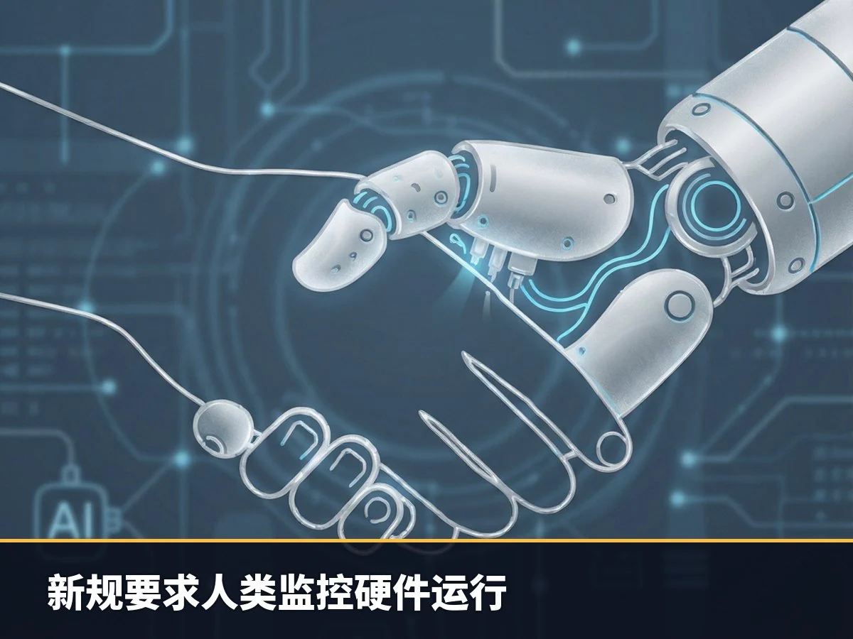 新规要求人类监控硬件运行