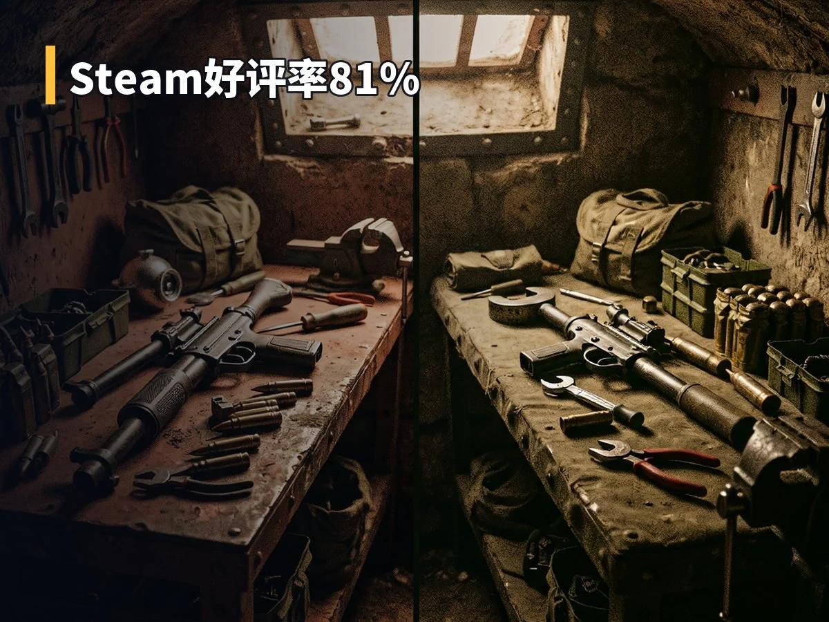 Steam好评率81%