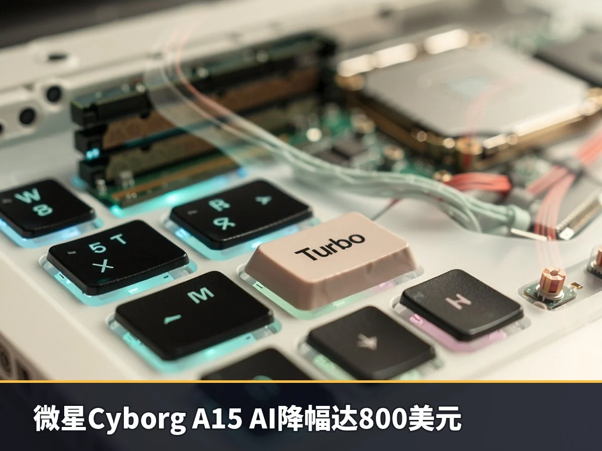 微星Cyborg A15 AI降幅达800美元