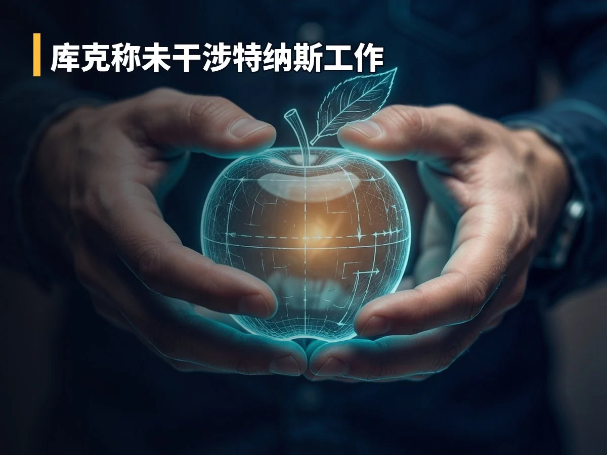 库克称未干涉特纳斯工作