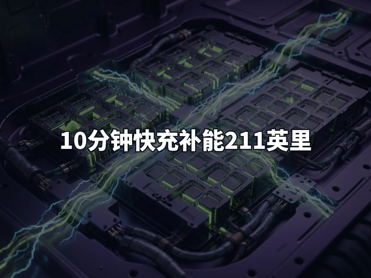10分钟快充补能211英里