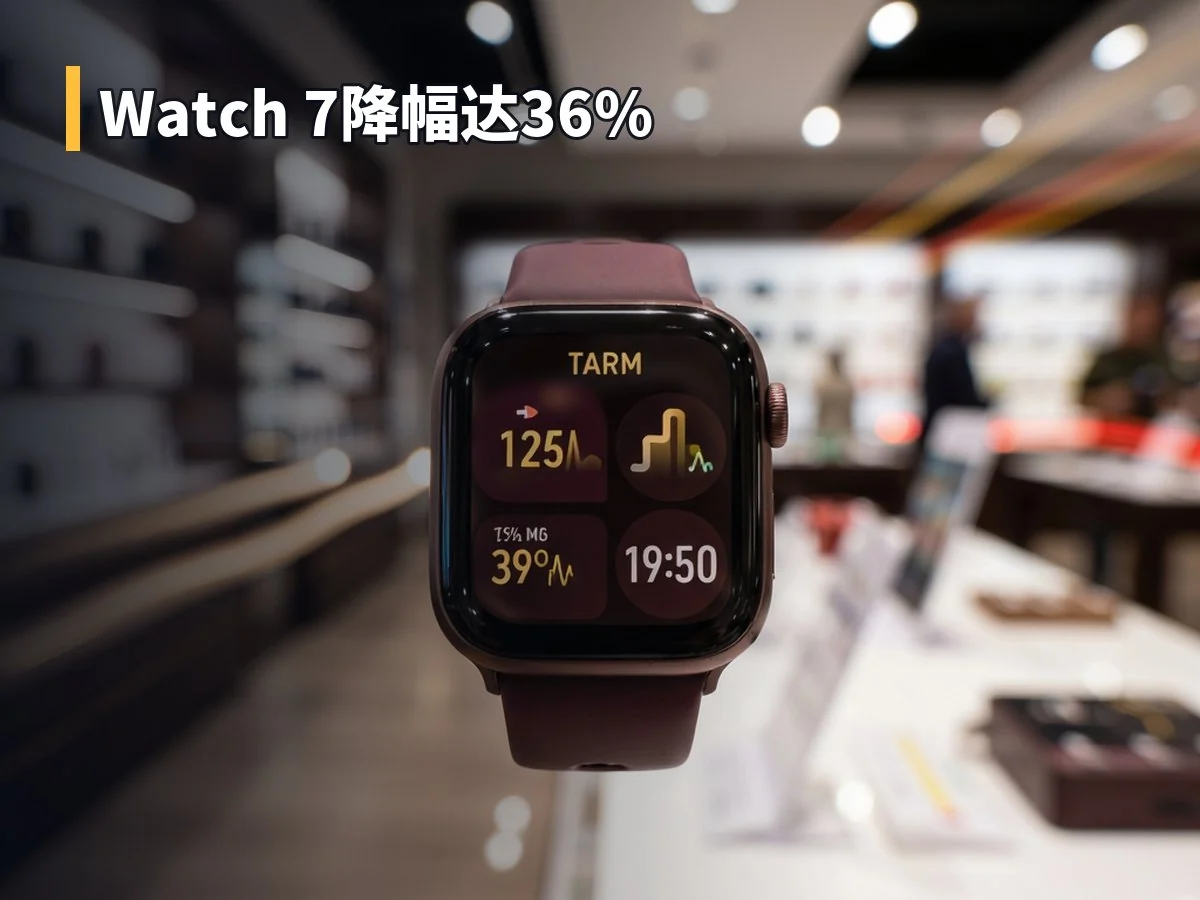Watch 7降幅达36%