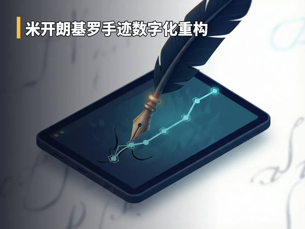 米开朗基罗手迹数字化重构